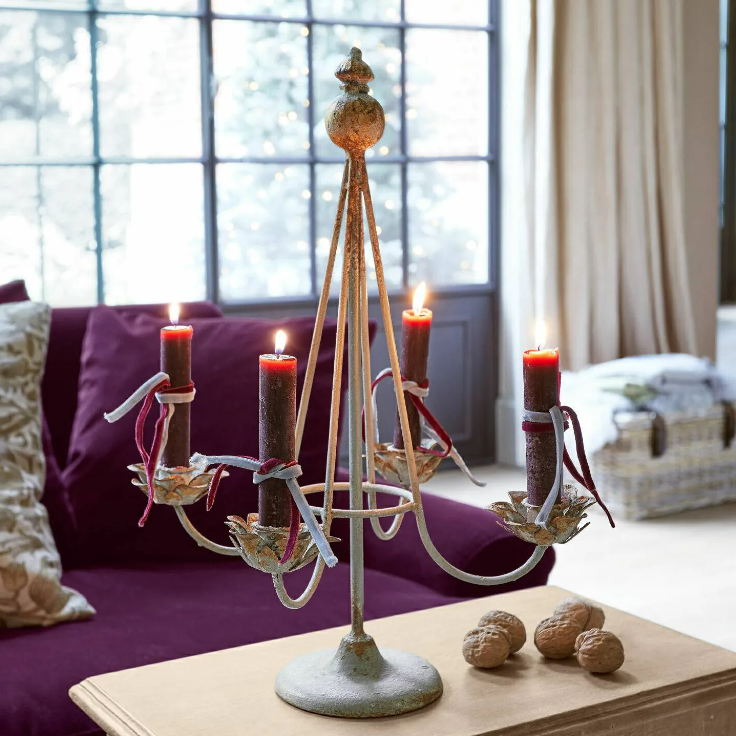 Candelabro da terra Liyanah