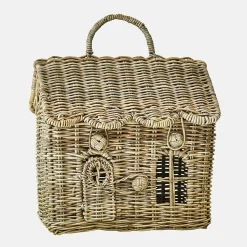 Casetta in rattan Fintello