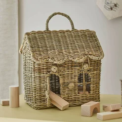 Casetta in rattan Fintello