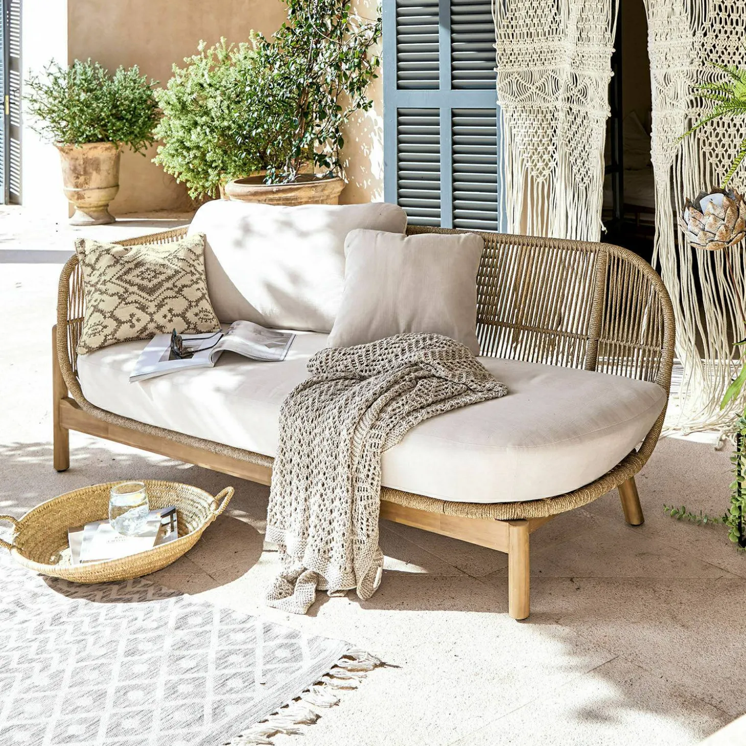 Chaise-longue FSC®-100% Belvidere