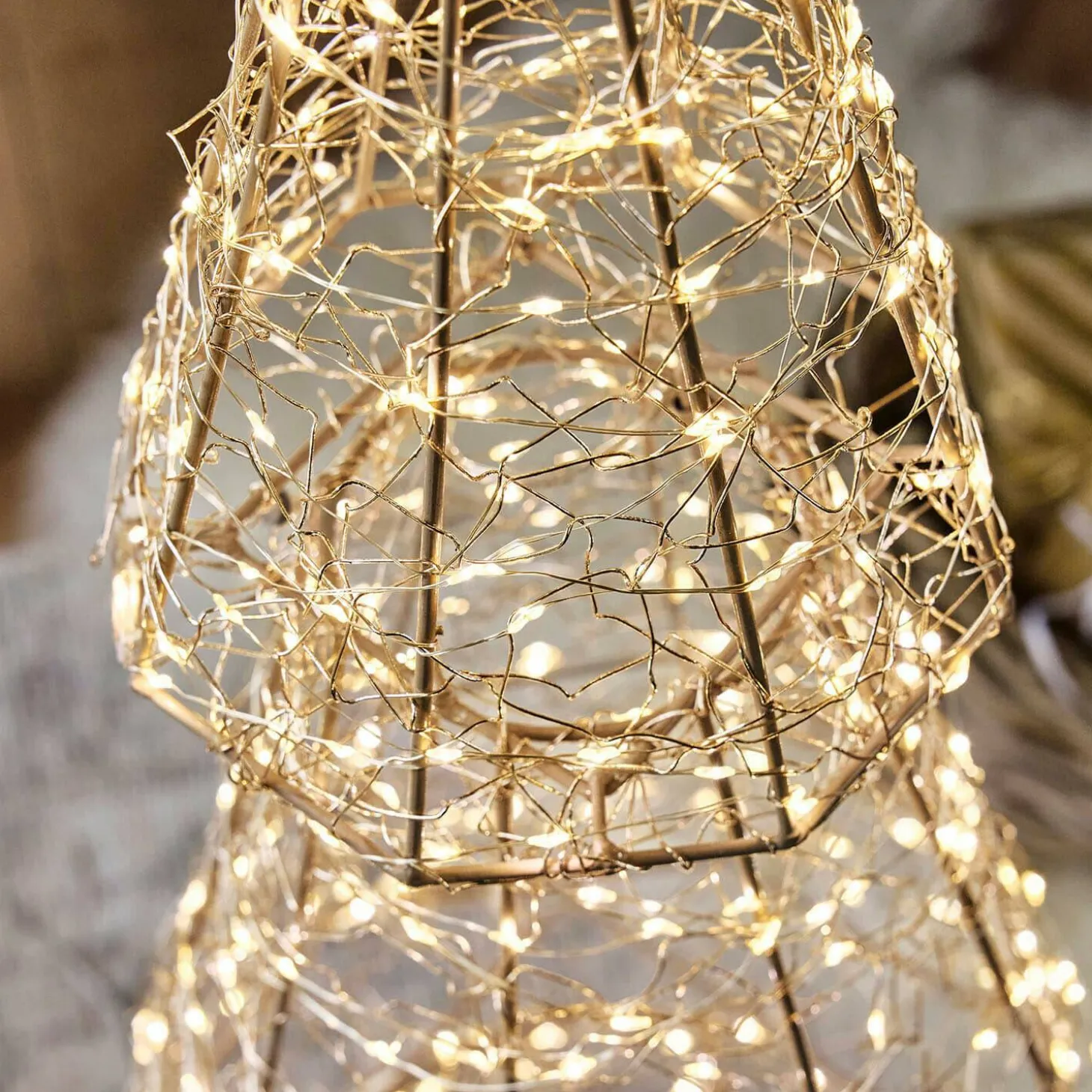 Coppia di alberi a LED Chantorin