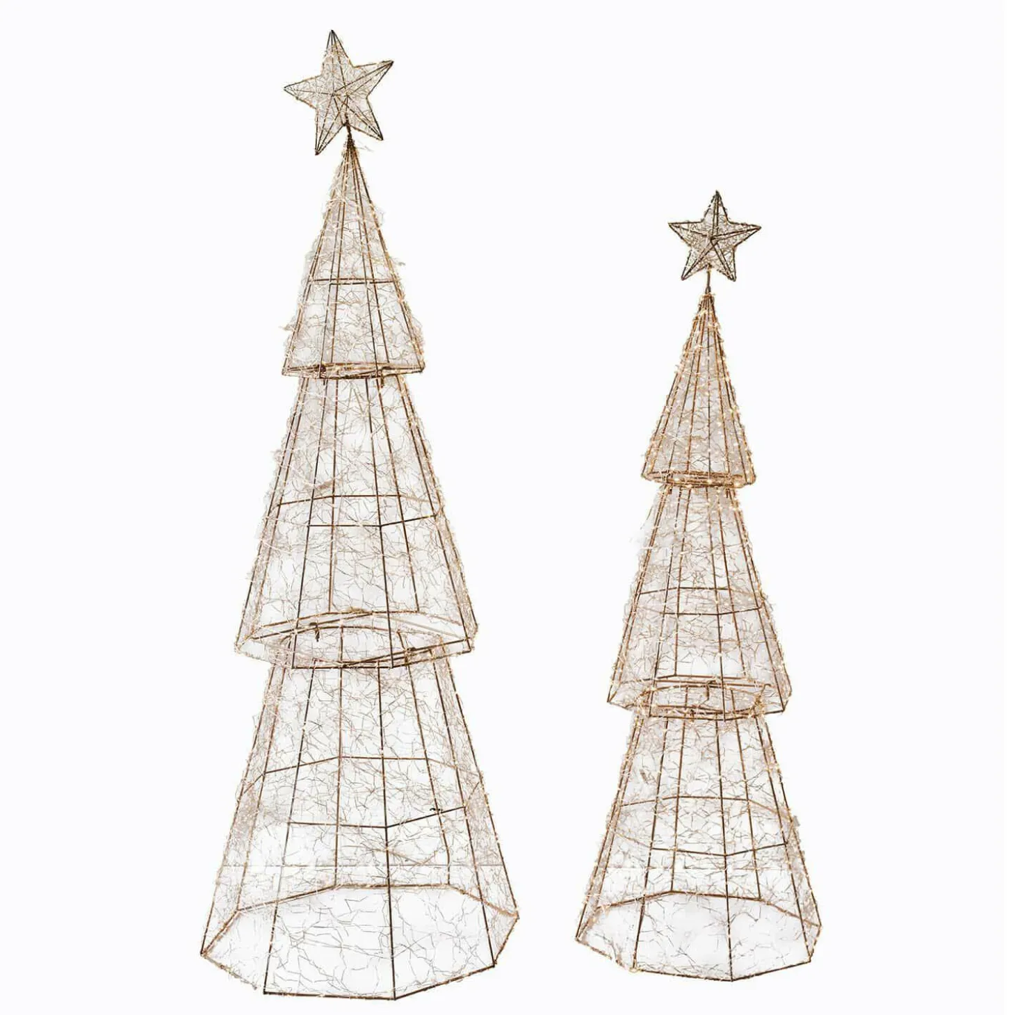 Coppia di alberi a LED Chantorin