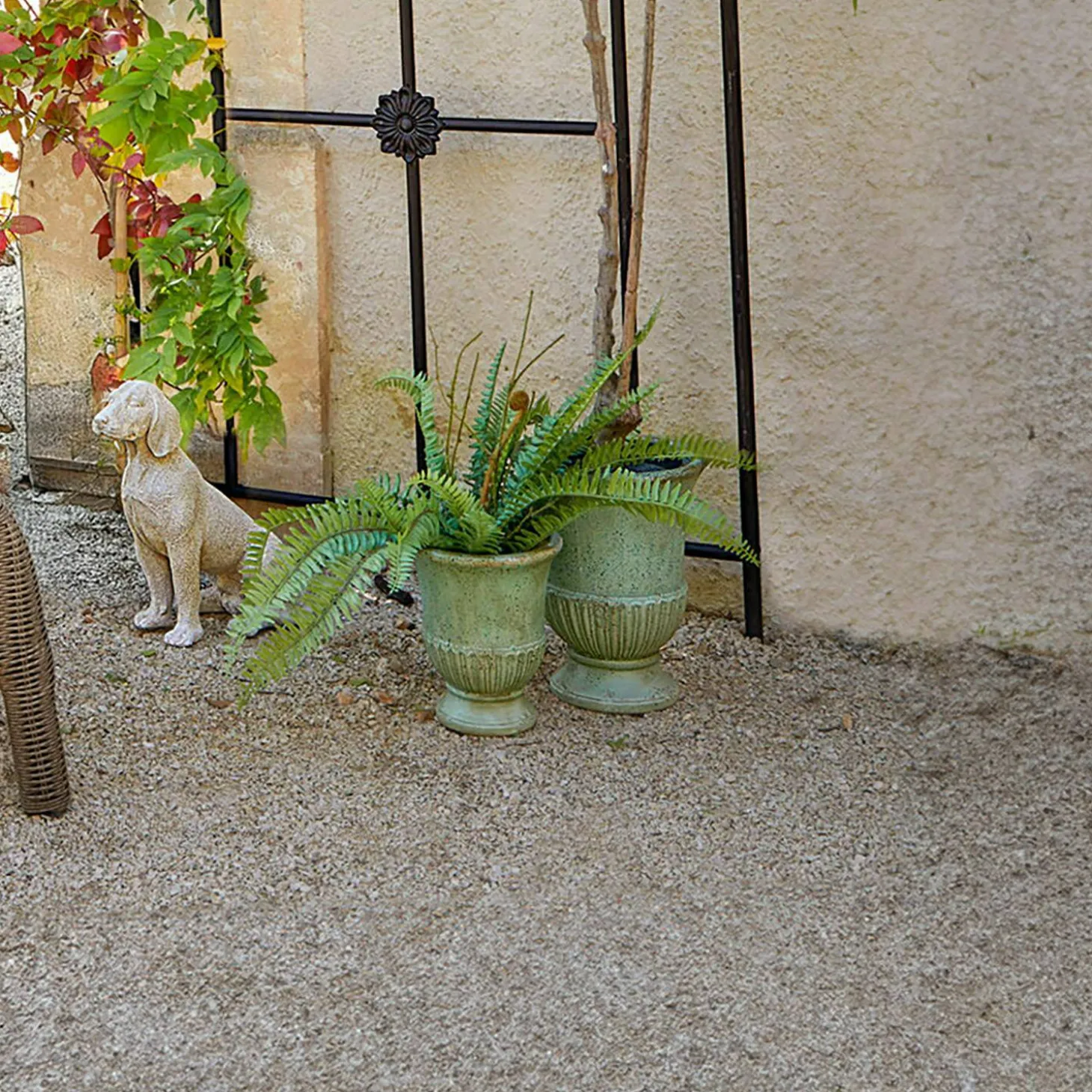 Coppia di anfore Jolivaux