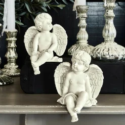 Coppia di angioletti decorativi Starlight