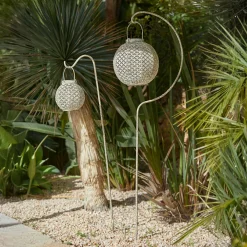 Coppia di aste da giardino Omirah