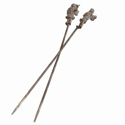 Coppia di aste da giardino Papille