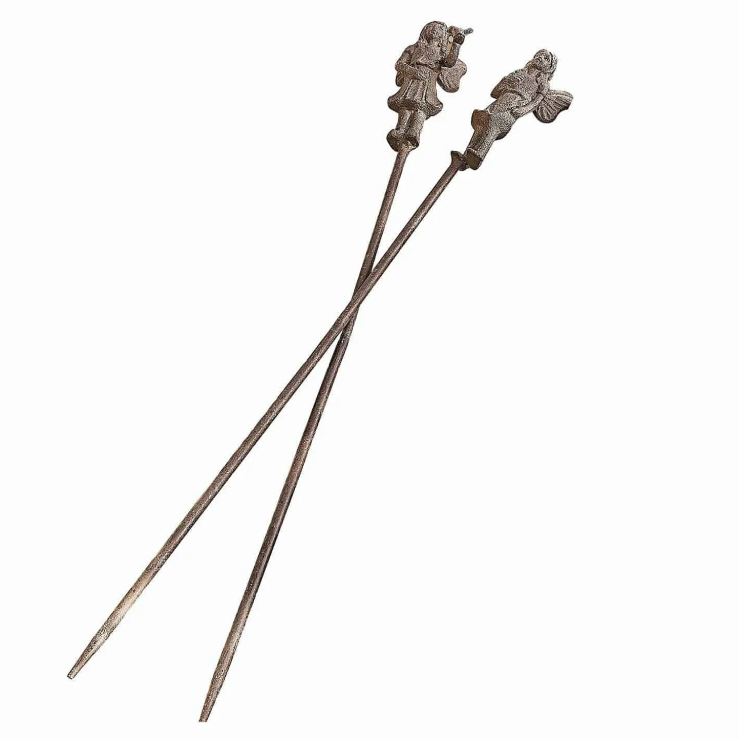Coppia di aste da giardino Papille