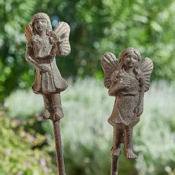 Coppia di aste da giardino Papille