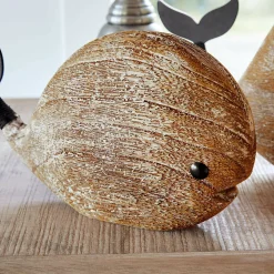 Coppia di balene decorative Brisdon