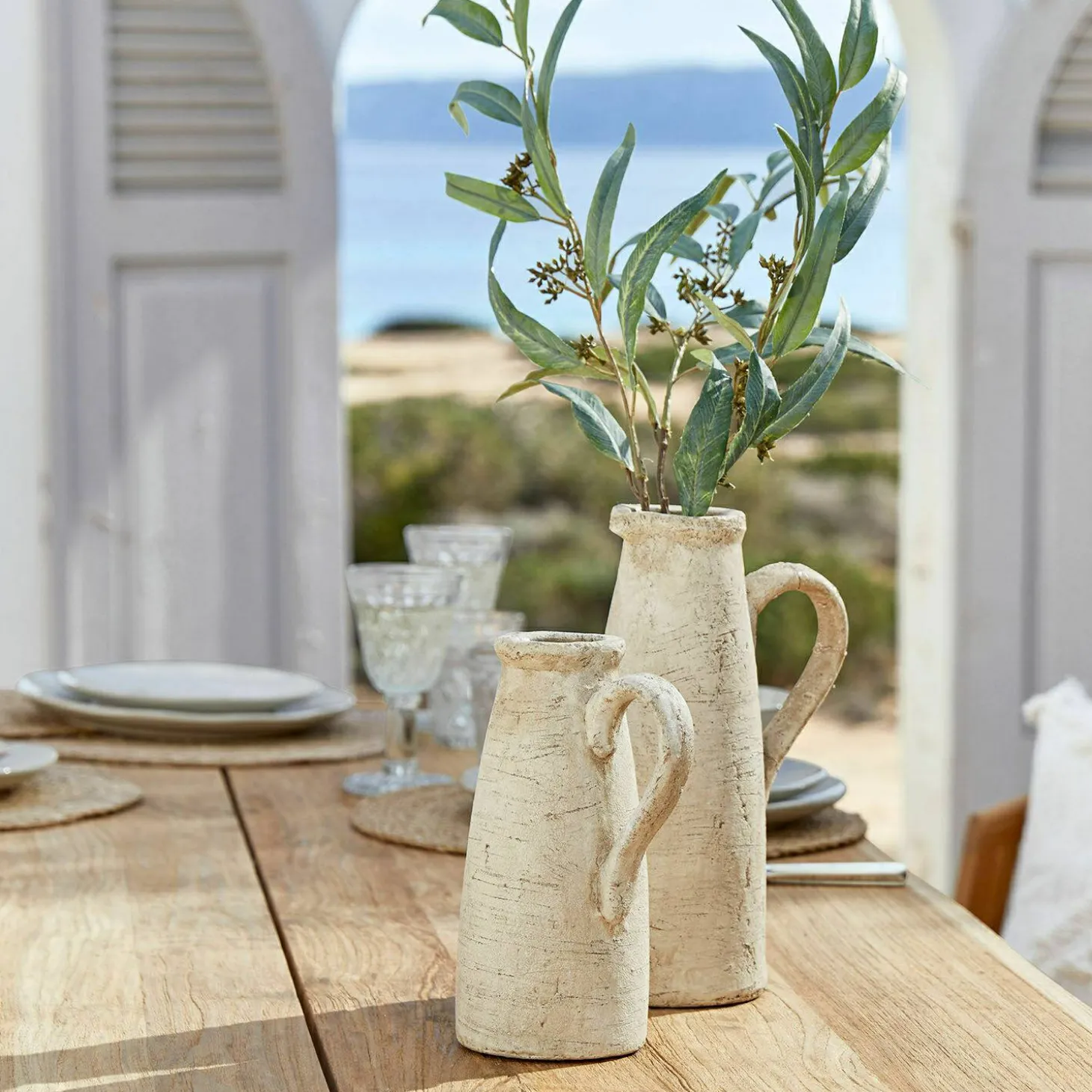 Coppia di caraffe decorative Lilette