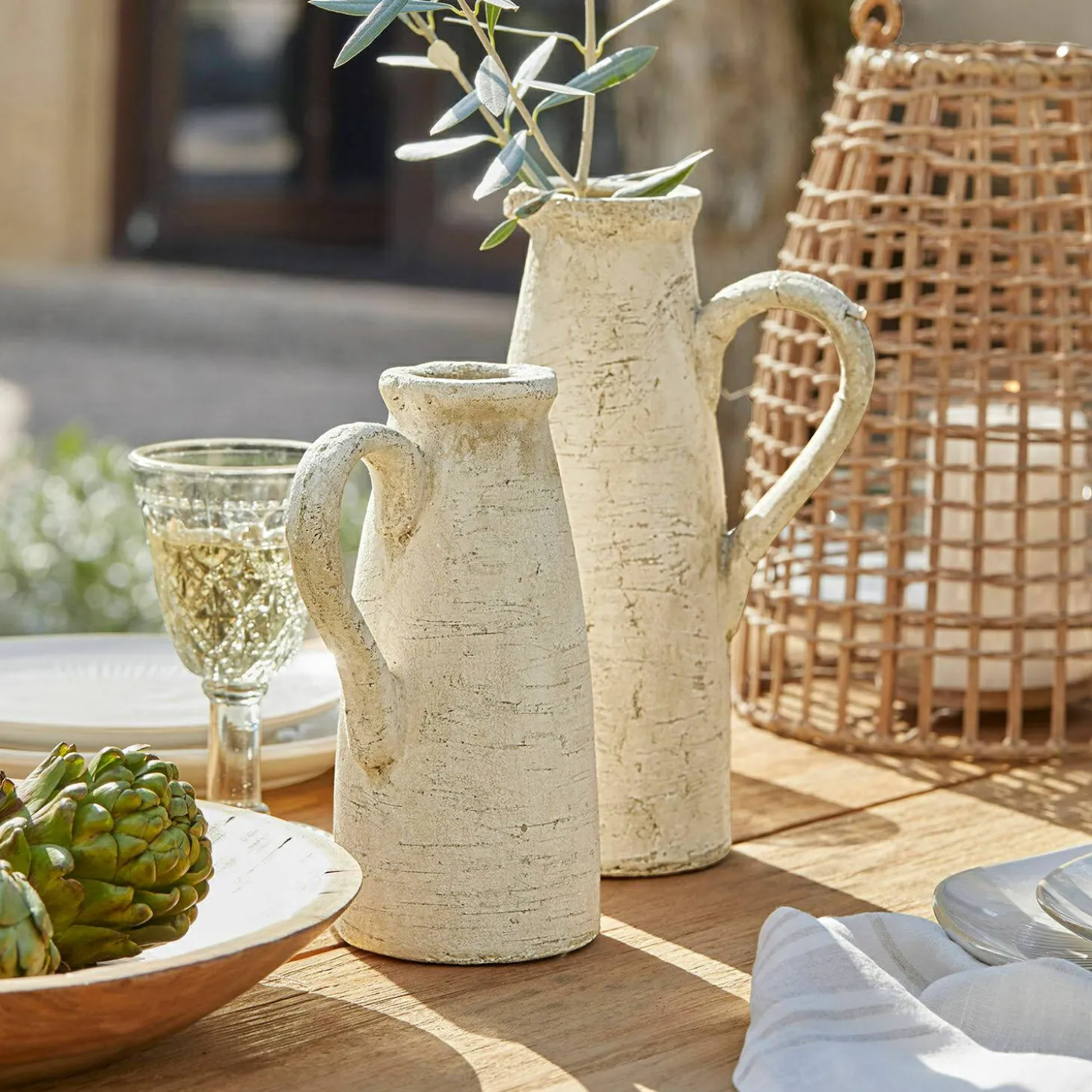 Coppia di caraffe decorative Lilette