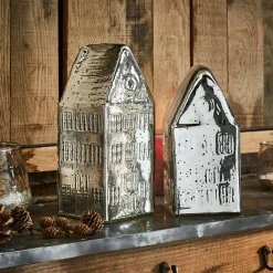 Coppia di casette decorative Langridge