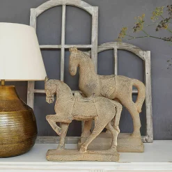 Coppia di cavalli decorativi Mirandel