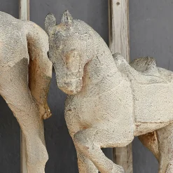 Coppia di cavalli decorativi Mirandel