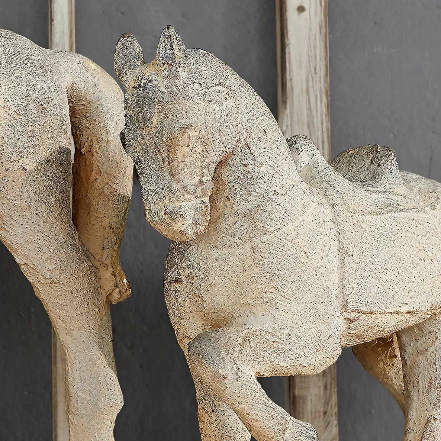 Coppia di cavalli decorativi Mirandel