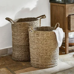 Coppia di cesti portabiancheria Oakdale