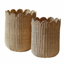 Coppia di cesti Velourette