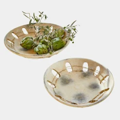 Coppia di ciotole decorative Delunas