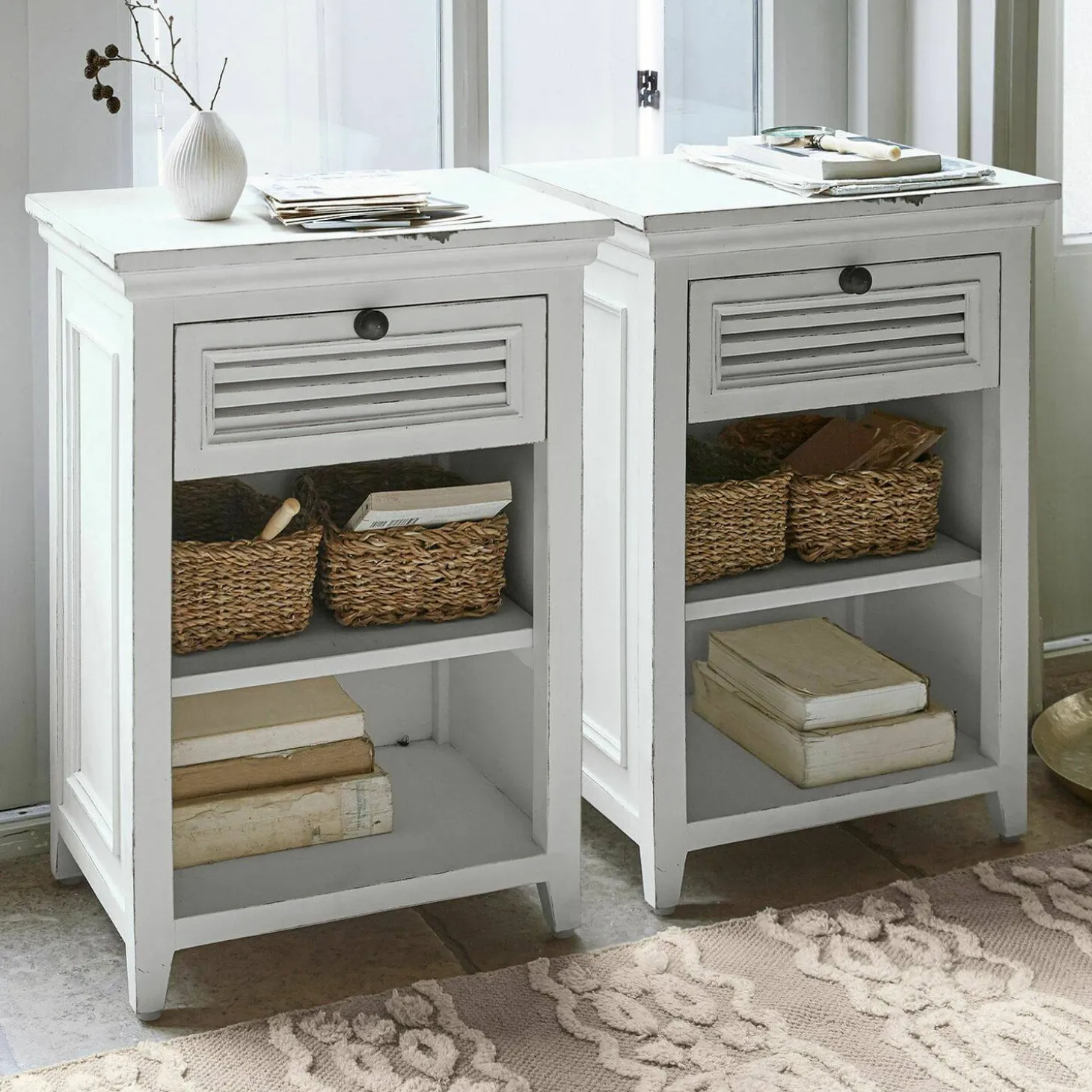 Coppia di comodini Williston