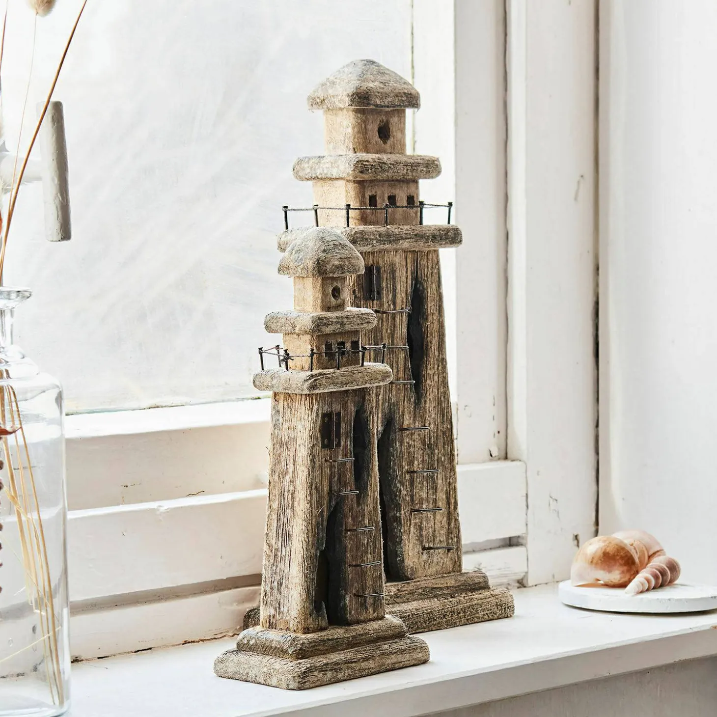 Coppia di fari decorativi Bourgneuf