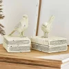 Coppia di figure decorative Moonlet