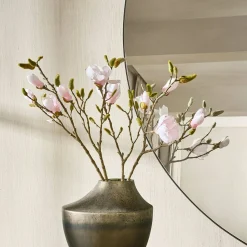 Coppia di fiori decorativi Aurélines