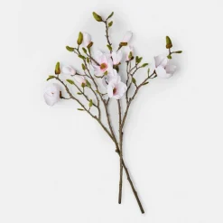 Coppia di fiori decorativi Aurélines