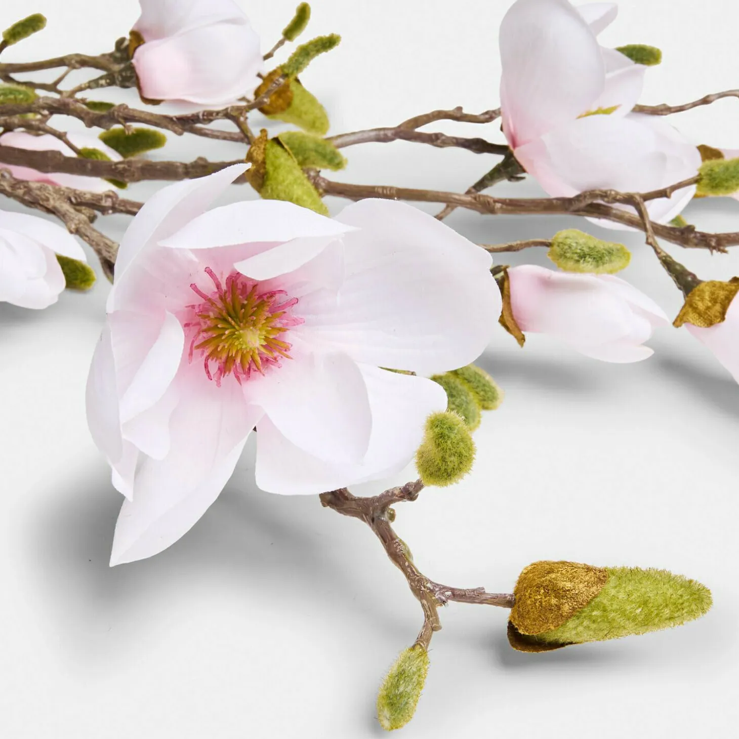 Coppia di fiori decorativi Aurélines