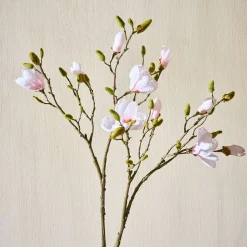 Coppia di fiori decorativi Aurélines