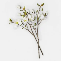 Coppia di fiori decorativi Aurélines