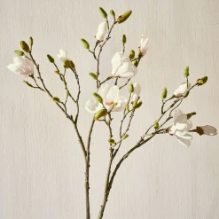 Coppia di fiori decorativi Aurélines