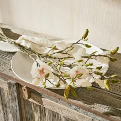 Coppia di fiori decorativi Aurélines