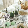 Coppia di fiori decorativi Soralen