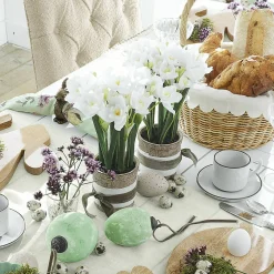 Coppia di fiori decorativi Soralen