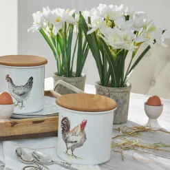 Coppia di fiori decorativi Soralen