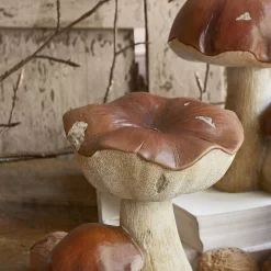 Coppia di funghi decorativi Beenie