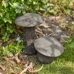 Coppia di funghi decorativi Coudrelle