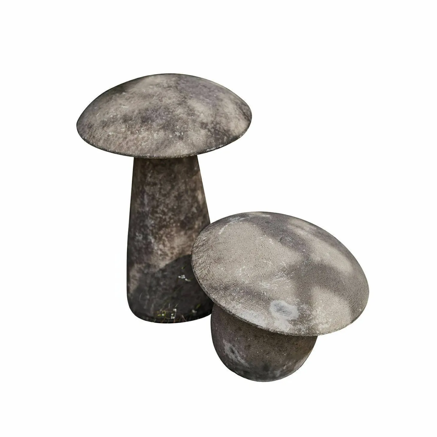 Coppia di funghi decorativi Coudrelle