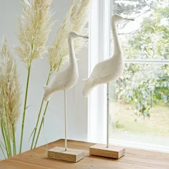Coppia di gru decorative Windale