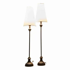 Coppia di lampade da tavolo Ambrosse