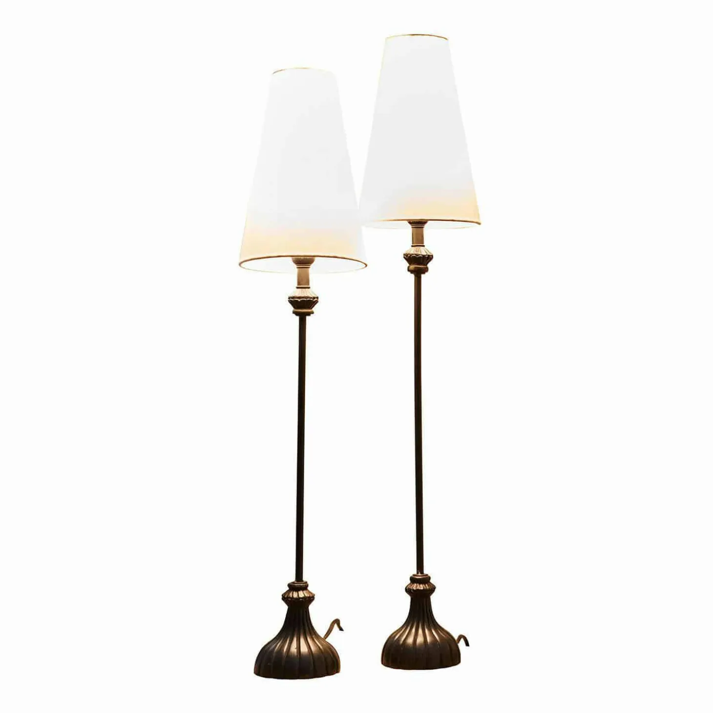 Coppia di lampade da tavolo Ambrosse