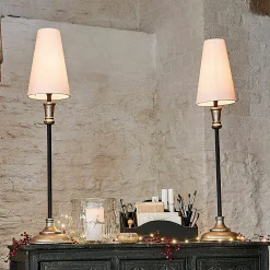 Coppia di lampade da tavolo Obsonville