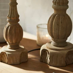 Coppia di lampade da tavolo Tori