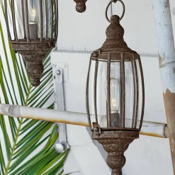 Coppia di lanterne a LED Flavin