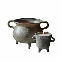 Coppia di lanterne con candela Lavignoux
