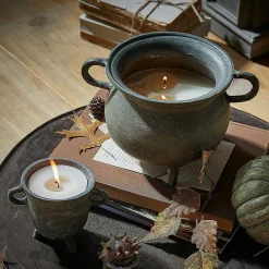 Coppia di lanterne con candela Lavignoux