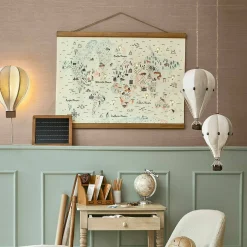 Coppia di mongolfiere decorative Merrybean