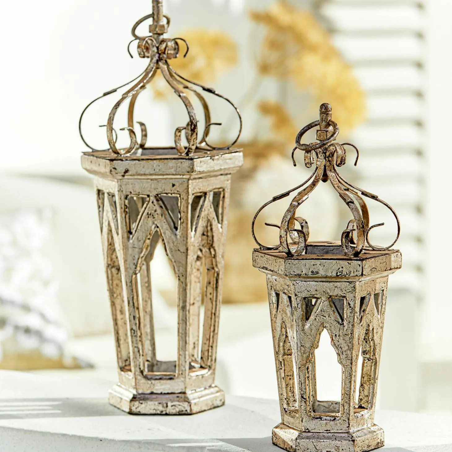 Coppia di oggetti decorativi Morvant