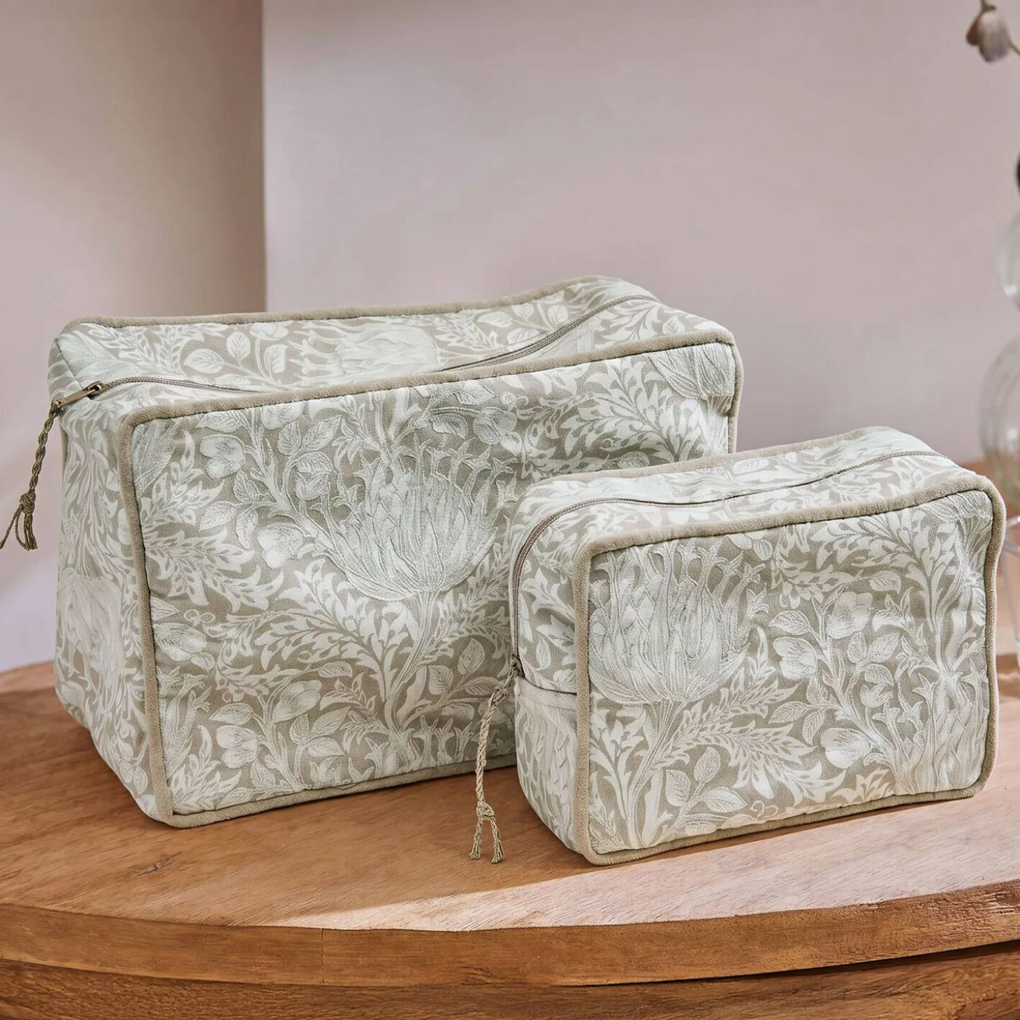 Coppia di pochette Rosaviel