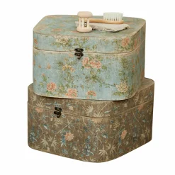 Coppia di scatole Mafleur